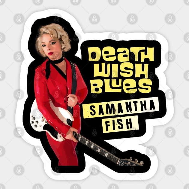 Samantha Fish - No Apologies Sticker by Pugahanjar